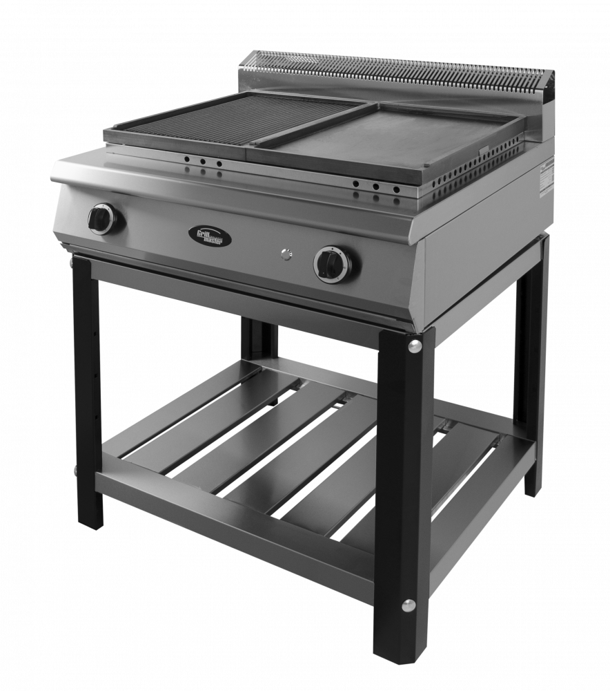 Поверхность жарочная ГАЗОВАЯ Ф2ПЖГ/800 (НА ПОДСТАВКЕ) GRILL MASTER